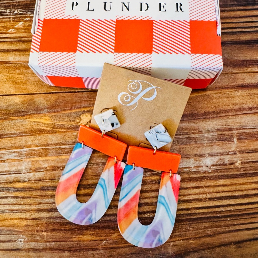 Plunder Design Retired NIB Kenna Earrings